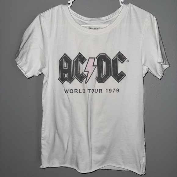 Recycled karma AC/DC Highway To Hell Bolt Tee size small - Picture 3 of 8